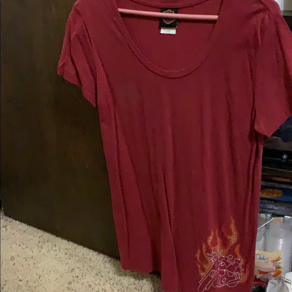 Harley Davison short sleeve tee